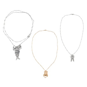 Stylish Alloy Insect Necklace with Pearls Unique Neck Chain Perfect for Parties Music Festivals and Everyday Wear