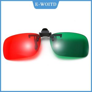 【E-WOITD】 Red Blue Green 3D กรอบสีดำสำหรับมิติ anaglyph Movie TV