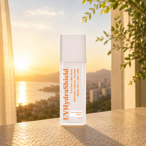 Lings Lab Pure Veil Fluid SPF50+ PA+++ UVA + UVB. Sunscreen