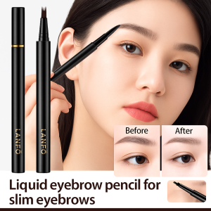 Four Pronged Liquid Eyebrow Pencil Waterproof And Sweat Proof Eyebrow Pencil Natural Water Eyebrow Pencil四叉纤细液体眉笔