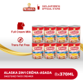 Alaska 2-in-1 Crema-Asada Sweetened Thick Creamer 370mL | Set of 8. 