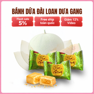 Bánh Dứa Đài Loan ORIVIS Trái Cây Nhân Dưa Gang - Ăn Nhẹ Healthy Ít Ngọt – Quà Tặng Văn Phòng/Ăn nhẹ thơm ngon