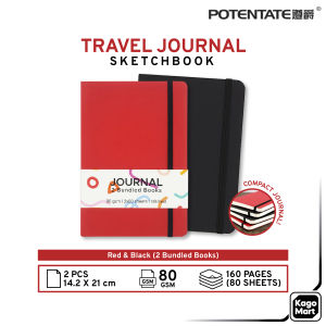 Potentate Sketchbook Travel Journal A5 Soft Cover Buku Sketsa