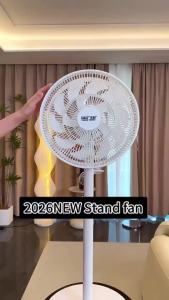 Yowxii 2026NEW Stand Fan Electric Fan Energy Saving Heavy Duty Oscillating Stand Fan With 3-Speed