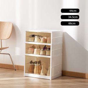 Tủ để đồ 3 tầng cao cấp (có thể gấp ngọn ) sang trọng tiện lợi nhựa ABS chắc chắn.