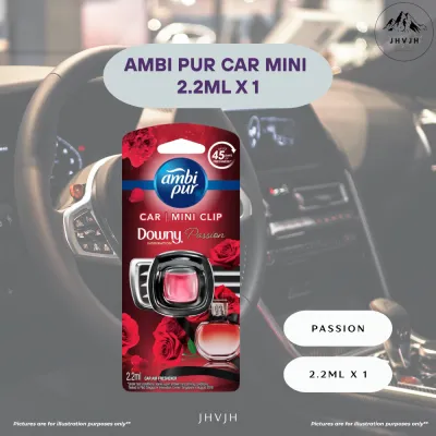 AMBI PUR CAR MINI 2.2ML X 1 // MOOD THERAPY / MOULD FIGHTER / DOWNY / BLOOMING BOUQUET / PASSION