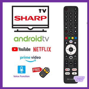 Sharp 4K UHD Google Smart Android TV Remote Control 4T-C55FJ1X Remote Smart TV Sharp FJ1X