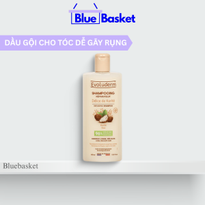 Dầu Gội Dành Cho Tóc Dài Và Yếu Dễ Gãy Rụng Evoluderm Pháp 400ml Chiết Xuất Bơ Hạt Mỡ