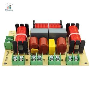 250W 4 Way DIY Speaker Filter 1 Treble & 1 Midrange & 2 Bass Frequency Distributor Module Home Theater Audio Modification