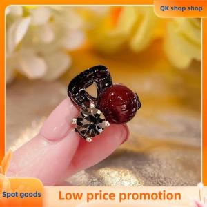 ✨QK shop✨ Cute Mini Grab Clip Womens Head Shark Clip Small Elegant Rhinestone Hairpin Hair Clip Barrettes Headwear Hair Accessories