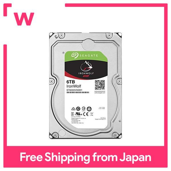 Seagate IronWolf 6TB internal HDD with years of data recovery