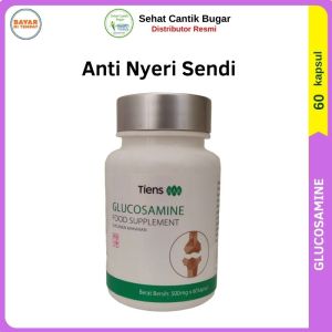 Glucosamin Pereda Nyeri Sendi Linu-linu dan Rematik Paket Promo 60 Kapsul Glucosamine + Free Member Card SCB