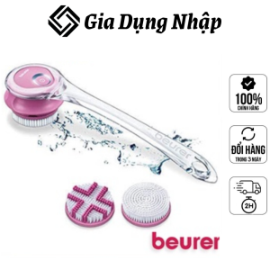 Máy Tắm Beurer FC55 Sạc Điện Nhanh Chuẩn Kháng Nước Giúp Massage Loại Bỏ Tế Bào Chết Nhập Đức BH 12 Tháng