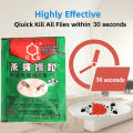 Quickly kill 10,000 flies in 30 seconds fly killer trap flies repellent Fly Killing Bait Powder Flies Killer fruit Fly Attractant Medicine swatter langaw catcher gel for poultry insect mosquito electric anti super sticky fly trap sticky glue fly catcher. 