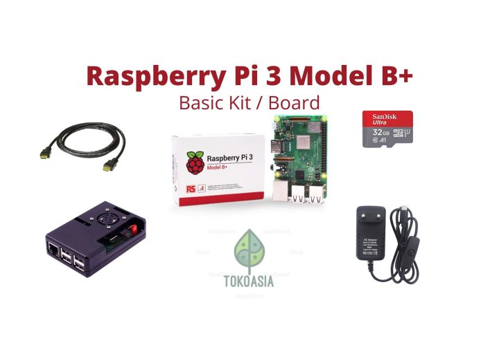 (Ready Stock) Raspberry Pi 3 Model B+/ Basic Kit | Lazada Singapore