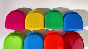 30pcsRetainer Case Plastic Teeth Orthodontic Retainer Mouth Guard Case Orthodontic Denture Storage Denture