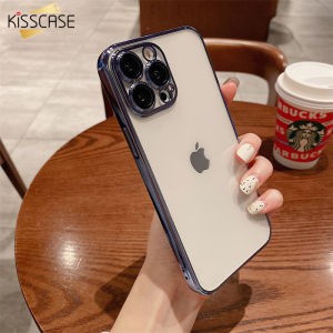 [Kèm Miếng Dán Ống Kính] KISSCASE Cho iPhone 14 Pro Max Miếng Dán Kính Cường Lực Ống Kính Mắt Thiên Thần Ốp Toàn Bộ Ốp Mạ Điện TPU Mờ Ốp Điện Thoại Ốp Bảo Vệ Chống Trượt Mềm Cho Iphone 13 12 11 Pro Max