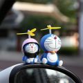 BENNETTGC Car Cartoon Helmet Propeller Doraemon Decorations Doll. 