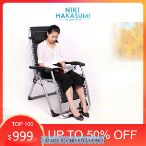 Ghế Thư Giãn Gấp Thành Giường Ngủ Trưa Văn Phòng Hàng Loại 1 Dày Xuất Châu Âu Ống To Hơn Mọi Ghế Khác Tải 250Kg