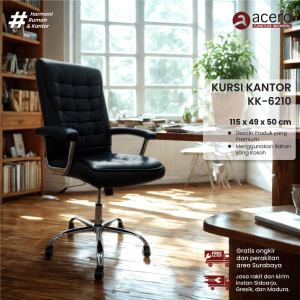 Acero Furniture - Kursi Kantor Hidrolik 6210 Kursi Kerja Kantor