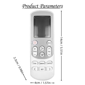 DB93-14643S Suitable for Samsung Air Conditioner Remote Control DB93-15169/E DB93-15882Q