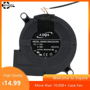 โปรเจคเตอร์พัดลมสำหรับ Adda AB06012MX250300 12V 0.18A พัดลมระบายความร้อนของโปรเจคเตอร์
