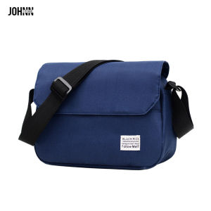 ELACCENT กระเปาสะพายชาย สไตล์ประจำวัน กระเป๋าสะพายผู้ชาย และทนต่อการสึกหรอ นักเรียน เยาวชน กระเป๋าสะพายแฟชั่นผช ผ้าใบ ใหม่