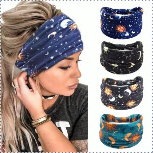 Headband Wide Edge Headdress Comfort Elasticity Good Fit Sweat Absorption Fashion Sports Style