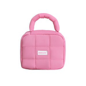 Soft Handheld Cosmetic Pouch 2.5L Padded Travel Makeup Organizer Bag RH2419