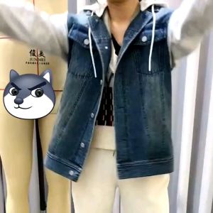 Jaket Jeans Hoodie Berkupluk Reglan: Model Terbaru & Berkualitas