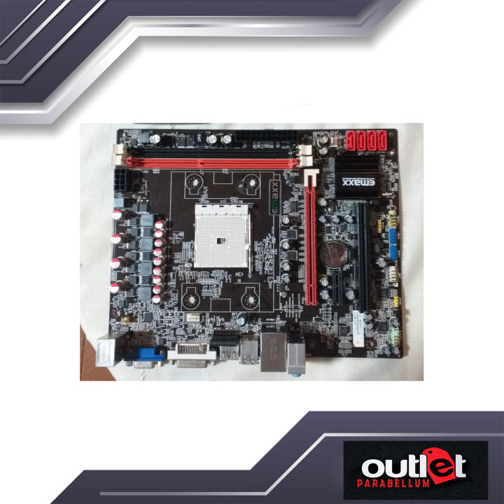REFURBISHED!! EMAXX EMX-A55GM-ICAFE AMD A55 Chipset AMD Socket FM1 Processors Motherboard - No Warranty