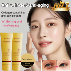 【Buy 5 Get 1 Free】Gold Recombinant Collagen Anti-Wrinkle Cream Face Cream Firming Fine Lines Anti-Aging Official Authentic黄金重组胶原蛋白抗皱霜