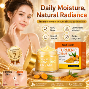 Gentle Care Face Moisturizing Cream Turmeric Hydrating Moisturizer Daily Brightening Skin Lotion Body Cream Smooth Glow Beauty Care Lightweight Nourishing Cream For Dry Skin Soft Touch