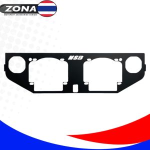Bracket breket dudukan lampu biled 25 inch Aerox new plus D2