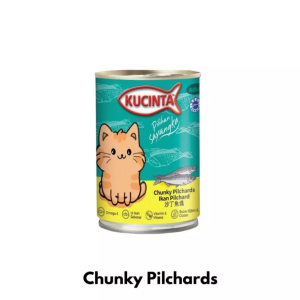 KUCINTA Cat Canned Food Makanan Kucing Tin Basah 400G