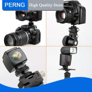 [PERNG] Tehe 1 4อะแดปเตอร์แฟลชโลหะแบบ2-in-1ตัวแปลงสกรูแฟลชตัวยึดแฟลชโลหะแบบ3ตัวอุปกรณ์ประกอบทั่วไปสำหรับการอัปเกรดการถ่ายภาพ