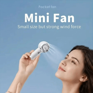 UTOPUS Siêu nhẹ Quạt tuabin mini Tiếng ồn thấp Có thể sạc lại bằng USB Quạt cầm tay Di động Gió 3 Tốc Độ Quạt mini Ngoài trời