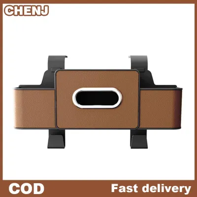 CHENJ Ghế sau xe tổ chức xe ghế trở lại lưu trữ với mô hộp 2 cup chủ tựa đầu móc xe cần thiết đa chức năng xe
