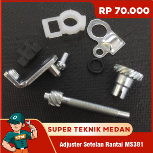 Sparepart Penyetel Rantai Mesin Senso Sthil Ms381 Chain Adjuster Kit Chainsaw Ms 381