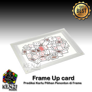 Alat Sulap Frame Up Card - Prediksi Kartu - KZ119