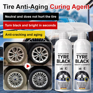 【Long-Lasting Protection/Waterproof】Tire Shine Care Protection Anti-Aging Gloss Enhancer For Car Motorcycle Vehicle Tire Maintenance Car Tire Maintenance And Anti-Aging Curing Agent