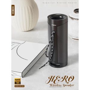 Original MOXOM Portable Wireless Bluetooth Speaker Waterproof IPX6 Big TWS Speaker Support USB/MMC Free Song SK37