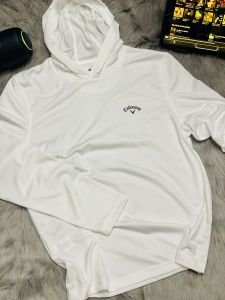 Áo hoodie trùm đầu callaway golfmỏng nhẹ