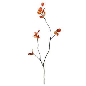 FFBH Retro Autumn Leaf Plant Bouquet Withered Handmade Artificial Maple Leaf 2 Fork/3 Fork 59cm/90cm Fake Maple Leaf Branch Garden R3K9L