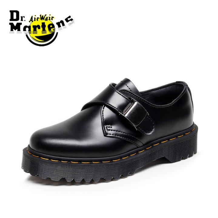 Doc martens buckle clearance shoes