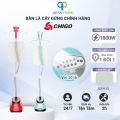 Bàn là hơi nước cây đứng CHIGO ZD-758, bàn ủi hơi nước cây đứng Công Suất 1800W tặng kèm bàn ủi, 10 chế độ là _Bảo hành 12 tháng. 