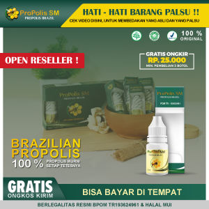 Propolis SM Herbal Multikhasiat Obat Kolesterol Darah Tinggi Hipertensi Kaki Borok Mata Ikan Korengan Kulit Bersisik Benjolan Bernanah Cantengan Kuku Kaki Kuku Tangan Cantengan Bernanah Gatal Gatal Alergi Gangguan Pendengaran Telinga Keluar Cairan