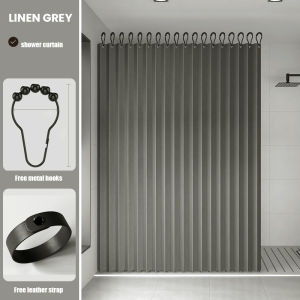 ARTHUR high-quality NEW waterproof Bathroom Shower Curtain Washable With Hook Shower Curtain