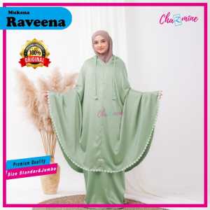 Mukena Dewasa Traveling Pouch 2 Fungsi Jumbo Standar Raveena By Chazmine