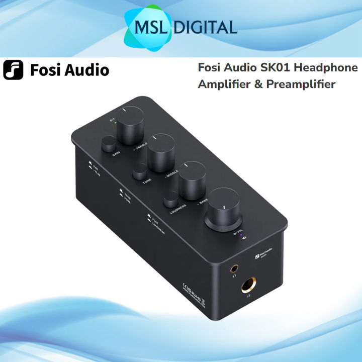 Sk01 Fosi Audio SK01 Headphone Amplifier & Preamplifier | Lazada